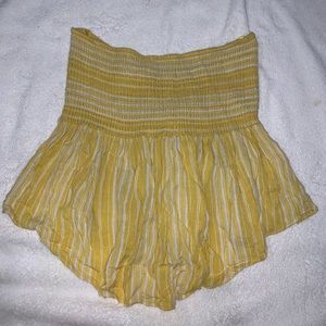 Nordstrom Yellow Tube Top